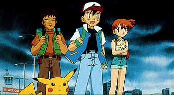 Ash, Misty, and Brock